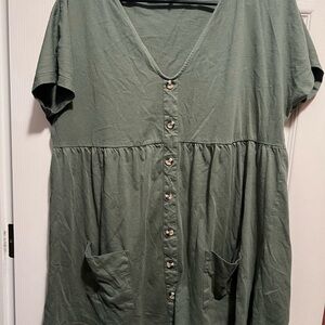 ASOS Olive Green Mini Dress
